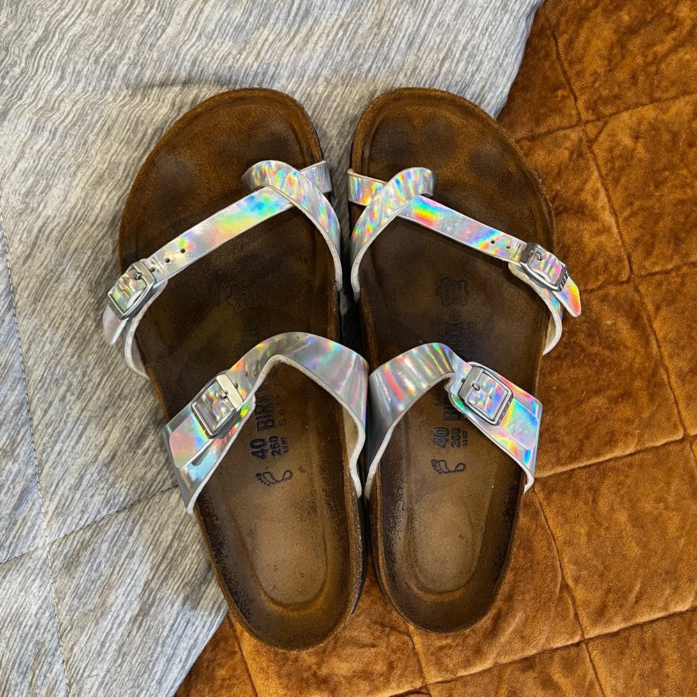 Birkenstock Mayari Iridescent Sandal